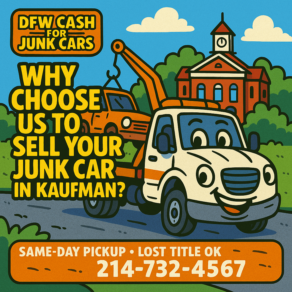 Why choose DFW cash for junk cars in royce city tx - We pay top dollar for junk cars in DFW and East texas
